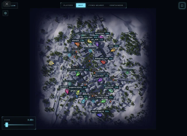 Arcane Web Radar Arc Raiders screenshot 1