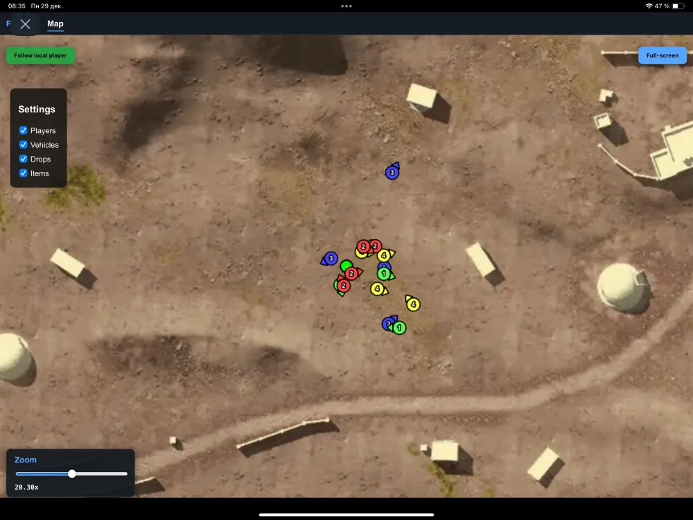 Arcane Web Radar PUBG screenshot 6